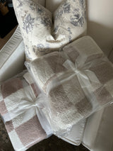 Plush Checker Blanket
