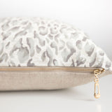 Neutral Leopard Decorative Accent Pillow 20" x 20"