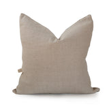 Honeycomb Brown Wool Decorative Accent Pillow 20" x 20"