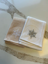 Vintage Snowflake Tea Towels