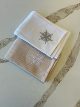 Vintage Snowflake Tea Towels