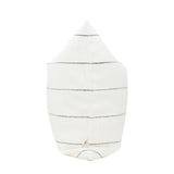 Ivory Stripe Decorative Accent Pillow 20" X 20"