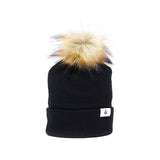 Black Pom Hat