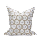 Hand-Stitched Sand Dollar Decorative Accent Pillow COVER 20" x 20"