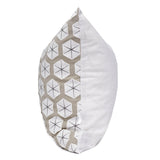 Hand-Stitched Sand Dollar Decorative Accent Pillow COVER 20" x 20"