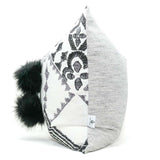 High Contrast Signature pom pillows™ 20" x 20"
