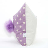 Purple Party Signature pom pillows™ 16" x 16"