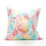 Rainbow Signature pom pillows™ 16" x 16"
