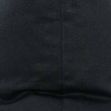 Ribbed Black Cotton Decorative Accent Pillow 16" x 16"