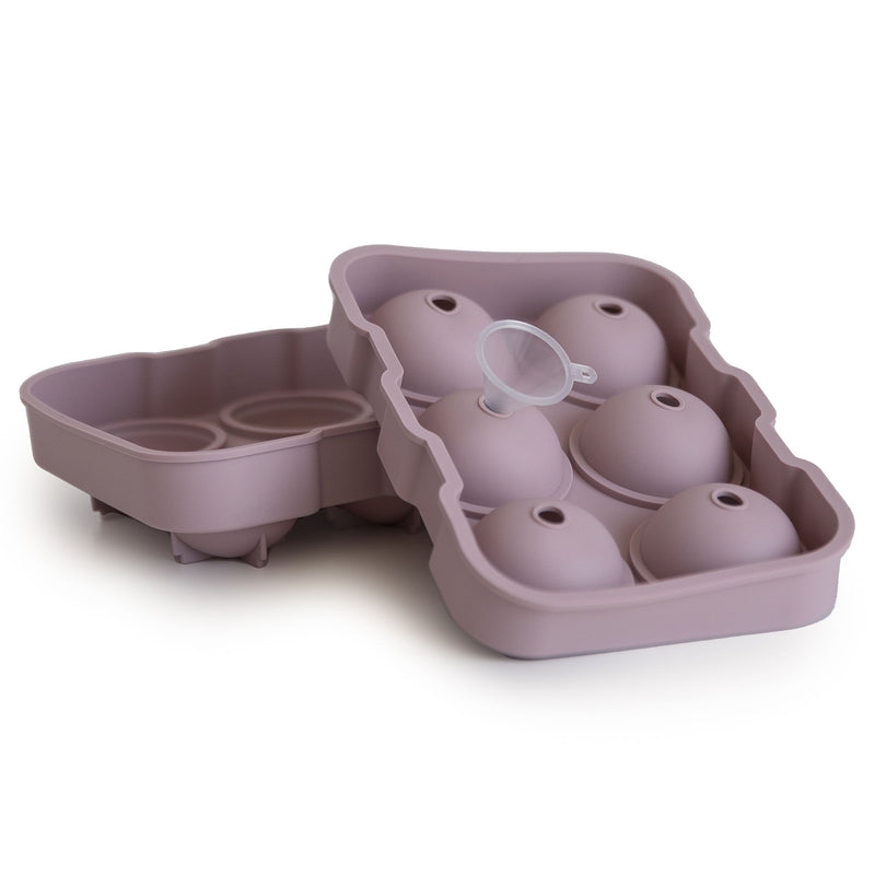 New Cocktail Ice Ball Tray in Dusty Pink