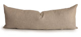Ivory Stripe Oversized Lumbar Pillow 14" x 44"
