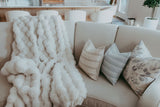 Blue Breeze Outdoor/Indoor Decorative Accent Pillow 16" x 16"