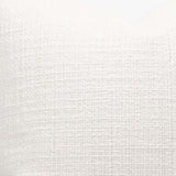 Ivory Tweed with Plaid Trim Decorative Accent Pillow 16" x 16"