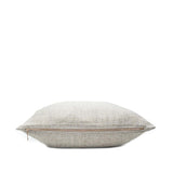 Linen with Gold Zipper Decorative Accent Pillow 20" x 20"