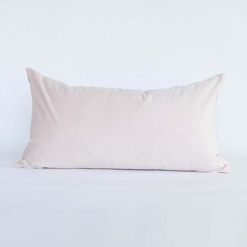 Pretty in Pink Decorative Lumbar Pillow 12" x 22"