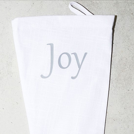 Joy Linen Stocking Holiday Collection