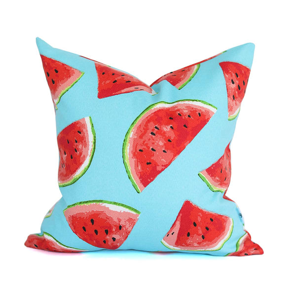 Watermelon Outdoor Accent Pillow Cover 16" x 16"